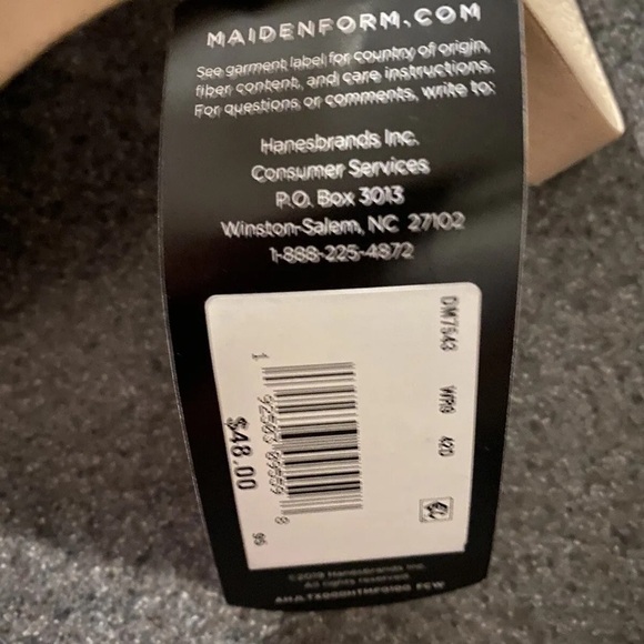 Maidenform “One Fab Fit” Demi T-shirt underwire bra convertible straps size 42 D - Picture 4 of 5